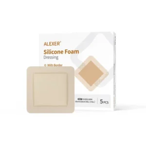 robe en mousse de silicone avec bordure – couleur de peau