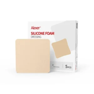 pansement en mousse de silicone sans bordure
